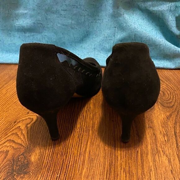 🌷 Vero Cuoio🌷 Suede Leather Vintage Heels - Picture 5 of 5